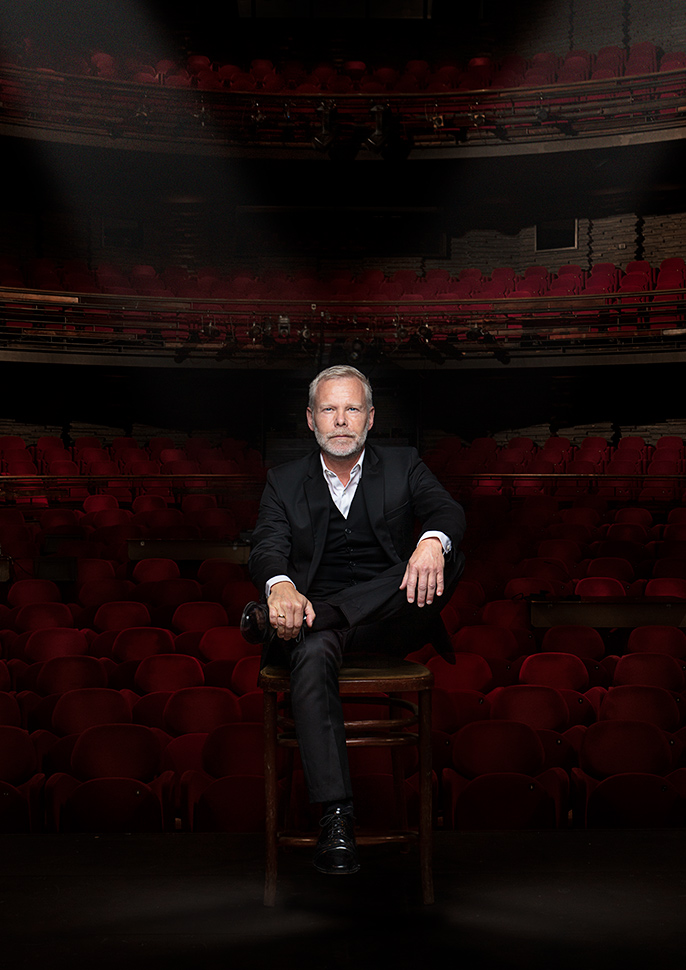 Morten Kirkskov på scenen