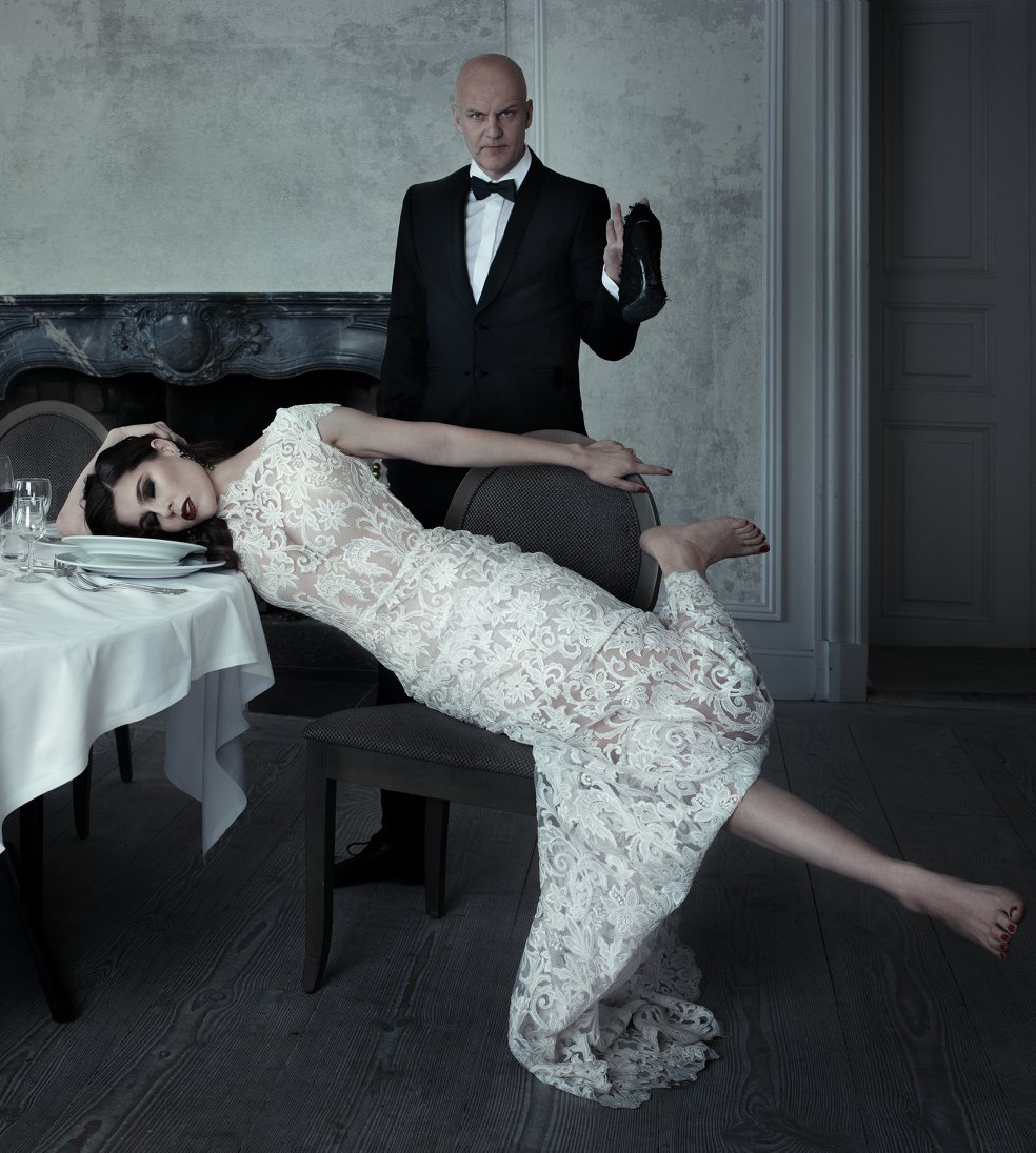 Cecilie Stenspil Troels Lyby på slottet